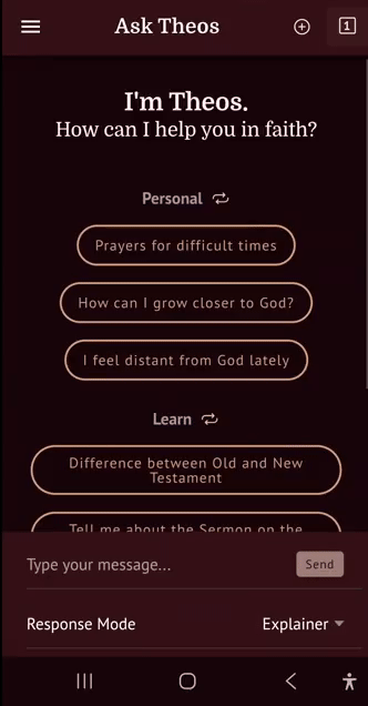 Ask Theos